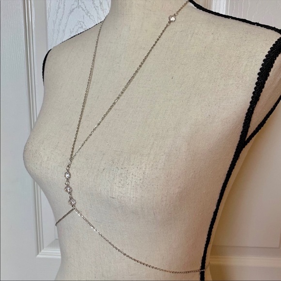 Boutique | Body Chain with Crystal Accents - Picture 3 of 5